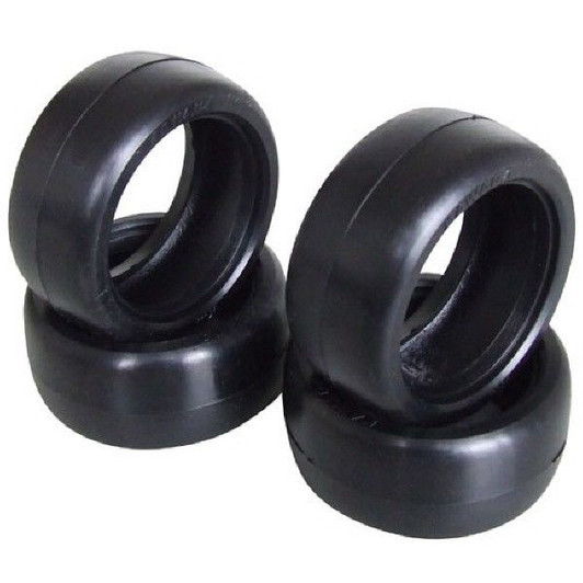 Kawada RC TUM4024 Slick Tire For Mini Km24 : 4Pcs.