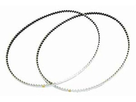 Kawada RC TUB507 Kevlar White Belt For Ta05 : 2Pcs.