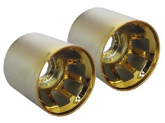 Kawada RC RSX26G Large Rear Wheel Gold Plated : 2Pcs.
