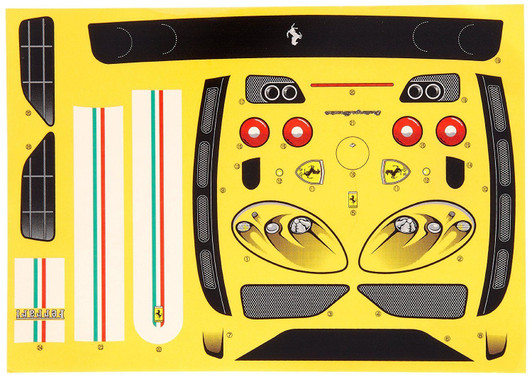 Kawada RC RGT63a Decal For F Body