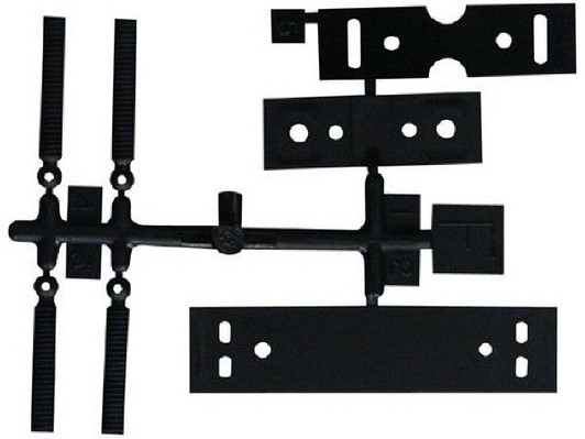 Kawada RC TM206 Plastic Parts "F1" (Mount Sheet Set)
