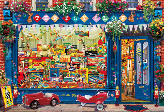 Beverly Jigsaw Puzzle M81-580 Gary Walton Toy Shop (1000 S-Pieces)