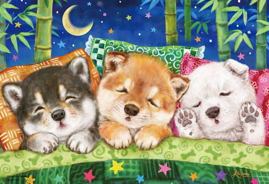 Beverly Jigsaw Puzzle 33-179 Kayomi Harai Cute Dog (300 Pieces)