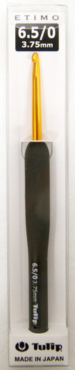 Tulip T15-650 ETIMO Cushion Grip Crochet Hook Needle 6.5/0 (3.75mm)