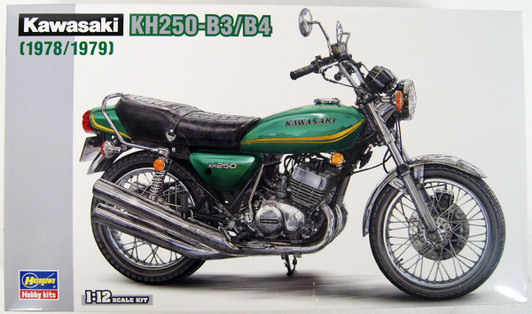 Hasegawa BK8 Kawasaki KH250-B3/B4 1/12 Scale Kit Hasegawa BK8 Kawasaki KH250-B3/B4 1/12 Scale Kit