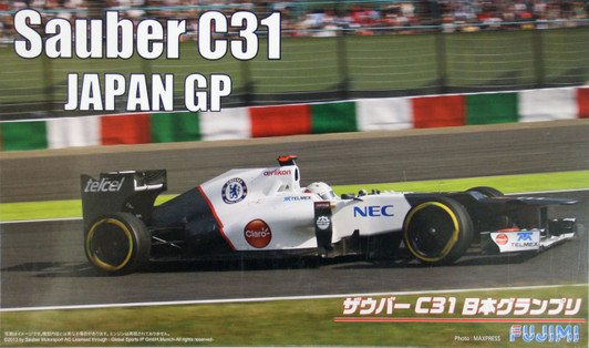 Fujimi GP51 F1 Sauber C31 Japan GP 1/20 Scale Kit