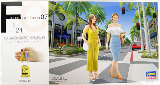 Hasegawa FC07 Hollywood Celebrity Girls Figure 1/24 Scale Kit