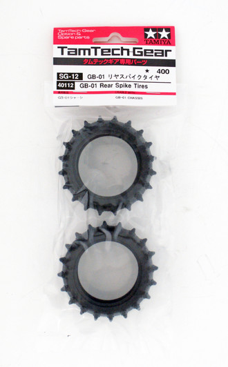 Tamiya 40112 GB-01 Rear Spiked Tires