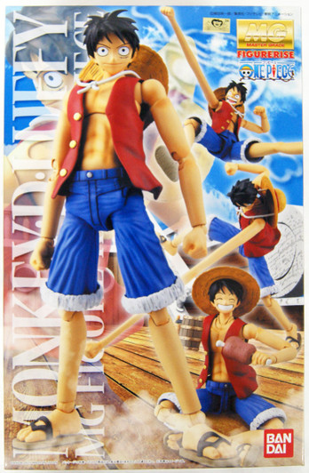 Bandai 653062 ONE PIECE MG Figurerise Monkey D Luffy 1/8 Scale Plastic Model Kit