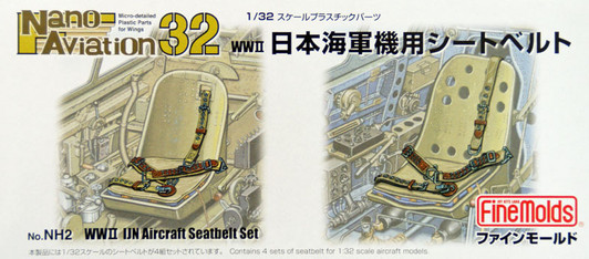 Fine Molds NH2 WW2 IJN Aircraft Seatbelt Set 1/32 Scale Kit
