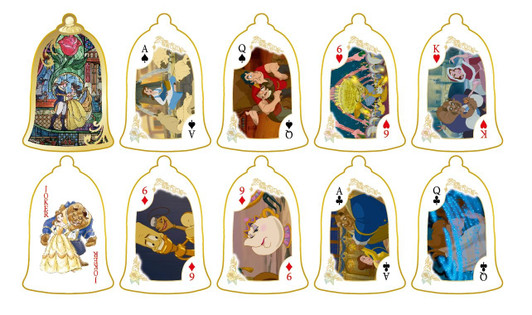 Ensky 387617 Playing Cards Beauty and the Beast Ensky 387617 Playing Cards Beauty and the Beast