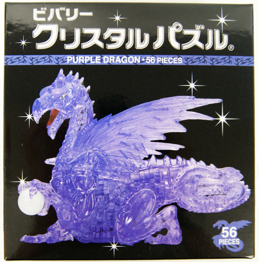Beverly Crystal 3D Puzzle 487029 Dragon Purple (56 Pieces) Beverly Crystal 3D Puzzle 487029 Dragon Purple (56 Pieces)