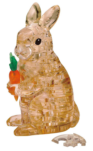 Beverly Crystal 3D Puzzle 486596 Rabbit Brown (43 Pieces) Beverly Crystal 3D Puzzle 486596 Rabbit Brown (43 Pieces)
