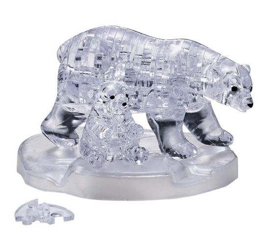Beverly Crystal 3D Puzzle 486619 Polar Bear (39 Pieces) Beverly Crystal 3D Puzzle 486619 Polar Bear (39 Pieces)