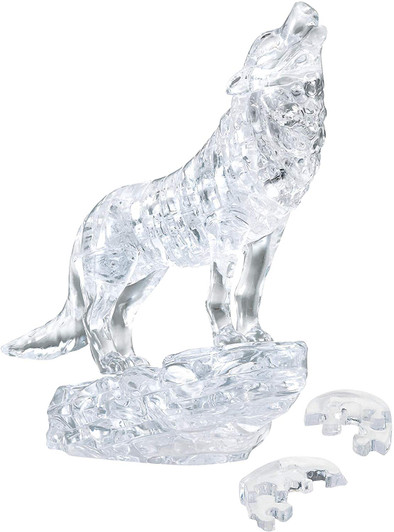 Beverly Crystal 3D Puzzle 485902 Wolf Silver (37 Pieces) Beverly Crystal 3D Puzzle 485902 Wolf Silver (37 Pieces)