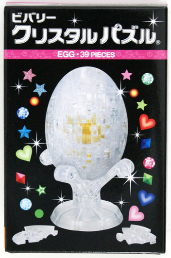 Beverly Crystal 3D Puzzle 486367 Egg (39 Pieces)