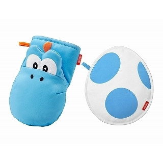 Nintendo Super Mario Home & Party Oven Mitten & Pot Stand (Light blue Yoshi)