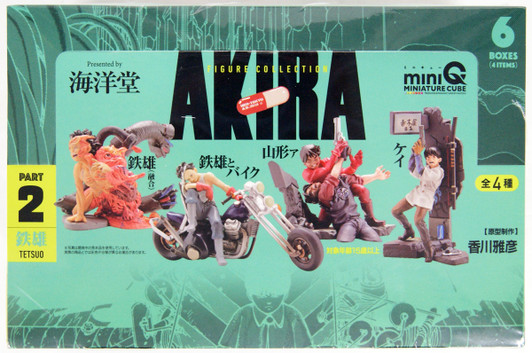 Kaiyodo miniQ AKIRA Part 2 Tetsuo 1 Box 6 Pcs