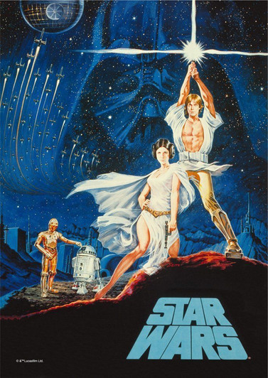 Tenyo Japan Jigsaw Puzzle W-108-648 Star Wars A New Hope (108 Pieces)