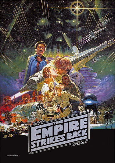 Tenyo Japan Jigsaw Puzzle W-108-649 Star Wars The Empire Strikes Back 108 Pieces