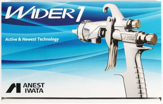 Anest Iwata WIDER1-13E2P Pressure Feed Portable Spray Gun 1.3mm Nozzle