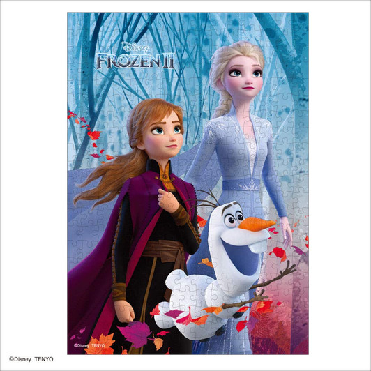 Tenyo Japan Jigsaw Puzzle D300-016 Disney Frozen 2 Anna & Elsa Hidden Secret (300 Pieces)