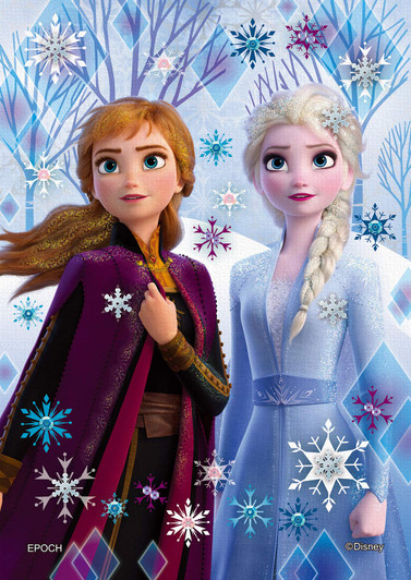 Epoch Jigsaw Puzzle Decoration 72-021 Disney Frozen Elsa & Anna (108 Pieces)
