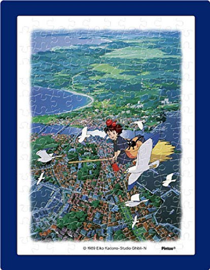 Ensky Jigsaw Puzzle MA-12 Studio Ghibli Kiki 's Delivery Service Up High in Koriko (150 S-Pieces)