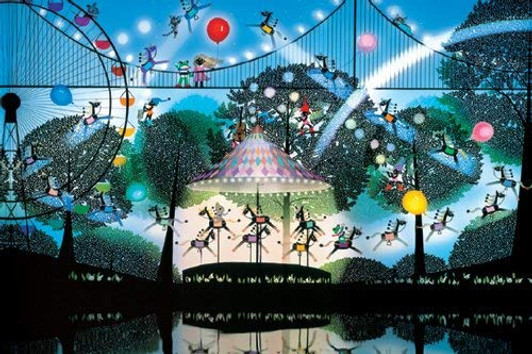 APPLEONE Jigsaw Puzzle 1000-255 Dreams of Merry-Go-Round (1000 Pieces) APPLEONE Jigsaw Puzzle 1000-255 Dreams of Merry-Go-Round (1000 Pieces)