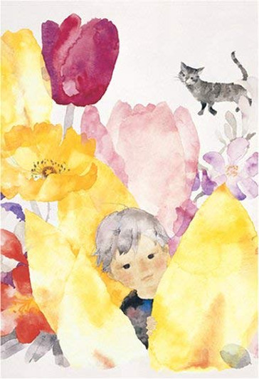 APPLEONE Jigsaw Puzzle 300-507 Chihiro Iwasaki Boy Among the Tulip (300 Pieces) APPLEONE Jigsaw Puzzle 300-507 Chihiro Iwasaki Boy Among the Tulip (300 Pieces)
