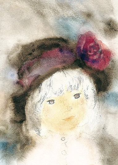 APPLEONE Jigsaw 500-505 Chihiro Iwasaki A Girl with a Rose Hat (500 Pieces)