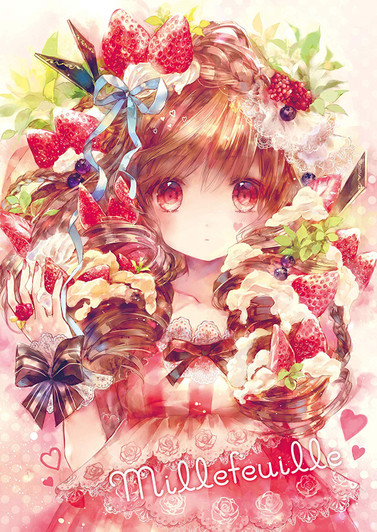 Epoch Jigsaw Puzzle 03-059 Fantasic Art Onineko MilleFeuille Story (108 Pieces)