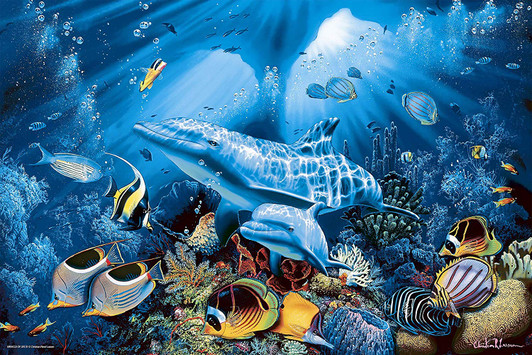 Epoch Jigsaw Puzzle 23-320 Christian Riese Lassen Miracle of Life 3 (2016 S-Pieces)