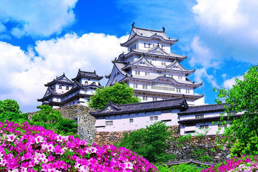 Epoch Jigsaw Puzzle 23-593 White Himeji Castle in Hyogo (2016 S-Pieces)