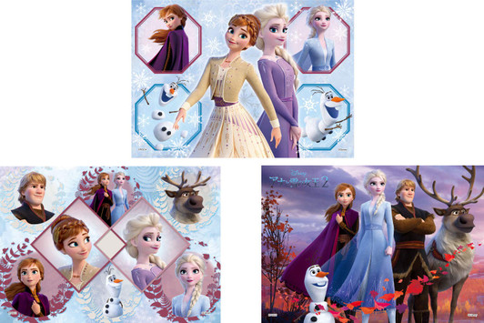 Epoch Jigsaw Puzzle 62-002 Disney Frozen2 (42/56/63 Pieces) Epoch Jigsaw Puzzle 62-002 Disney Frozen2 (42/56/63 Pieces)