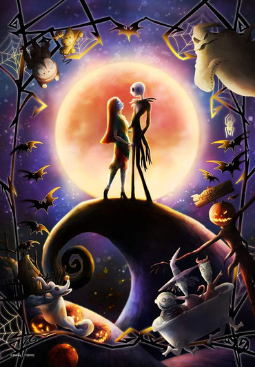 Tenyo Japan Jigsaw Puzzle DPG500-222 Disney Nightmare Before Christmas (500 S-Pieces)