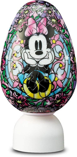 Yanoman 3D LED Egg Lantern Puzzle 2202-21 Disney Minnie Mouse (80 Pieces)