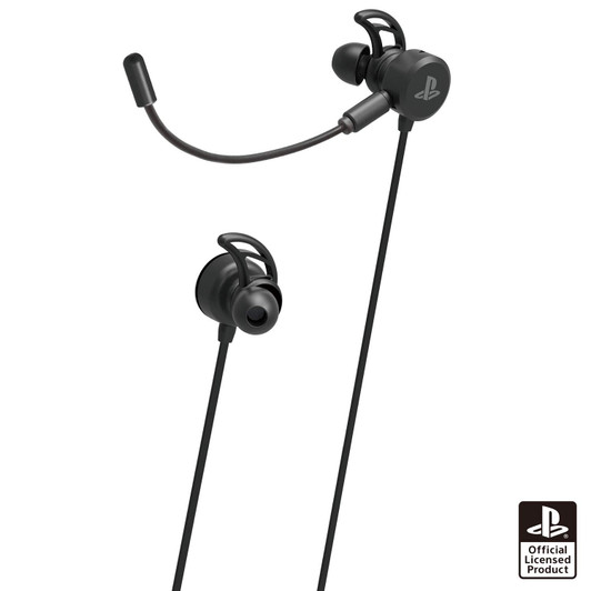 Hori PS4 PlayStation 4 Gaming In-Ear Headset (Black)