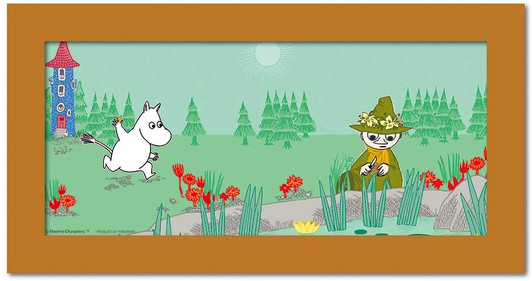 Yanoman Jigsaw Puzzle 43-51 Moomin & Little My (300 Small Pieces)