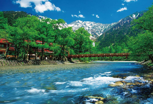 Beverly Jigsaw Puzzle M81-845 Japanese Scenery the Kappa Bridge (1000 S-Pieces)