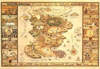 Yanoman Jigsaw Puzzle 10-301 Map of Wachi Field (1000 Pieces)