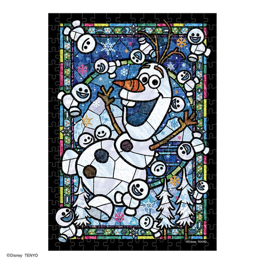 TENYO - DISNEY Lilo & Stitch: Stitch - 266 Piece Stained Glass Jigsaw Puzzle  DSG-266-758