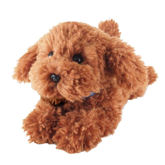 Sunlemon Hiza Wanko Plush Doll Toy Poodle (Brown) TJN