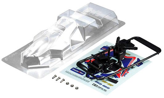 Tamiya 15502 Mini 4WD Thuder Shot Clear Body Set (Polycarbonate)