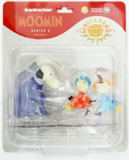 Medicom UDF-536 Ultra Detail Figure Moomin Series 6 Hemulen, Thingumy and Bob