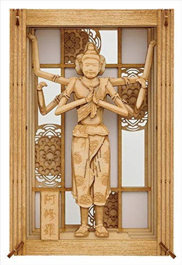 Ensky Paper Theater PT-WL08 Wood Style The Ashura Statue