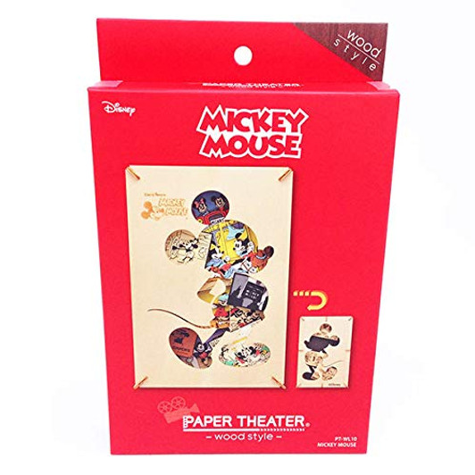 Ensky Paper Theater PT-WL10 Wood Style Disney Mickey Mouse