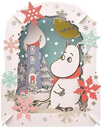 Ensky Paper Theater PT-083 Moomin Moomin's House in Winter