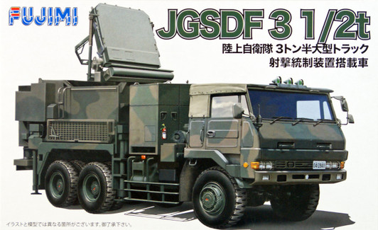 Fujimi 72M12 JGSDF 3 1/2t Truck w/Fire Control System 1/72 Scale Kit