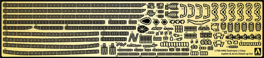 Aoshima Waterline 057681 ROYAL NAVY DESTROYER DETAIL UP PARTS SET 1/700 scale kit